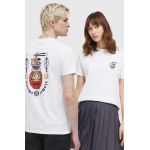 Kaotiko tricou din bumbac culoarea alb, cu imprimeu
