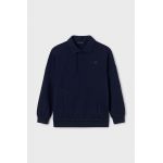 Mayoral bluza copii culoarea albastru marin, neted