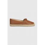 MICHAEL Michael Kors espadrile de piele Nori culoarea maro, 40R4NRFP1L
