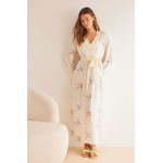 women'secret halat DAILY SHALLOW FRQ culoarea bej, 4367474