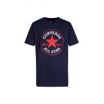 Converse tricou copii culoarea verde, cu imprimeu