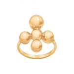 Lilou inel placat cu aur Luck 152/20/PIE/PO