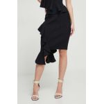 Moschino Jeans rochie culoarea negru, mini, mulata