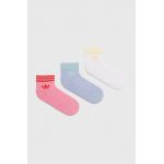 adidas Originals șosete 3-pack culoarea alb IT5523
