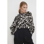 Answear Lab bluza femei, culoarea negru, modelator
