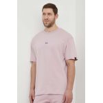 BALR. tricou din bumbac barbati, culoarea roz, cu imprimeu