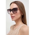 Carolina Herrera ochelari de soare femei, culoarea maro