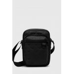Emporio Armani borseta de piele culoarea negru