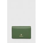 Furla portofel de piele femei, culoarea verde