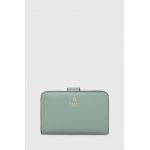 Furla portofel de piele femei, culoarea verde