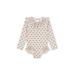 Konges Sløjd costum de baie dintr-o bucată pentru copii culoarea roz