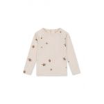 Konges Sløjd longsleeve de baie pentru copii culoarea galben