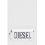 Diesel poșetă de piele culoarea alb X09775.P6183