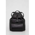 Furla ghiozdan de piele femei, culoarea negru, mic, neted