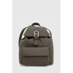 Furla ghiozdan de piele femei, culoarea verde, mic, neted