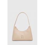 Furla poseta de piele culoarea bej