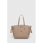 Furla poseta de piele culoarea bej