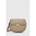 Furla poseta de piele culoarea bej