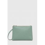 Furla poseta piele culoarea verde