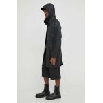 Rains geaca 12020 Jackets culoarea negru, de tranzitie