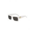 BOSS ochelari de soare femei, culoarea alb