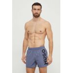 HUGO pantaloni scurți de baie culoarea gri 50513980