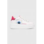 Karl Lagerfeld sneakers din piele ANAKAPRI KL x DOUR DARCEL culoarea alb, KL96591