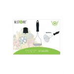 En-gros Zdrobitor de cartofi, Inox, maner din plastic, 24×8cm