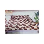 Husa Cocolino cu Elastic En-Gros, 3 Piese, pentru Pat Dublu, 180 x 200 cm, Maro