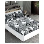Husa Cocolino cu Elastic En-Gros, pentru Pat Dublu, 180 x 200 cm, Gri