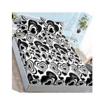 Husa Cocolino cu Elastic En-Gros, pentru Pat Dublu, 180 x 200 cm, Negru