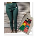PANTALON IN PANA LA GLEZNA CU DESPICATURA EN-GROSS