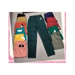 PANTALONI DE DAMA MATERIAL IN CU BUZUNARE MARIME MARE EN-GROSS