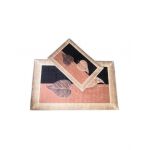 Set covoare baie 2 piese, antiderapante, 60x100/ 40x60 cm Engros