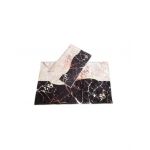 Set covoare baie 2 piese, antiderapante, 60x100/ 40x60 cm Engros