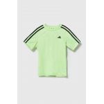 adidas tricou copii culoarea verde, cu imprimeu