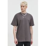 Karl Kani tricou din bumbac barbati, culoarea gri, cu imprimeu