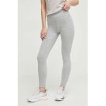 New Balance colanti femei, culoarea gri, melanj