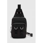 AllSaints rucsac STEPPE culoarea negru, mic, neted
