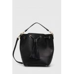 Answear Lab poseta de piele culoarea negru