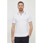 Geox tricou polo M4510R-T3088 M POLO barbati, culoarea alb, neted
