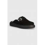 Vagabond Shoemakers papuci din piele BLENDA femei, culoarea negru, cu platforma