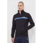 BOSS hanorac de bumbac bărbați, culoarea negru, cu imprimeu 50515160