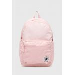 Converse rucsac culoarea roz, mare, cu imprimeu