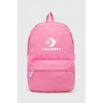 Converse rucsac culoarea roz, mare, cu imprimeu