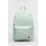 Converse rucsac culoarea verde, mare, cu imprimeu