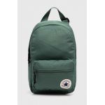 Converse rucsac culoarea verde, mic, cu imprimeu