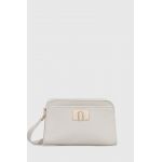 Furla poseta de piele culoarea bej