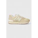 New Balance sneakers 574 culoarea bej, WL574QB2