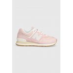 New Balance sneakers 574 culoarea roz, WL574QE2